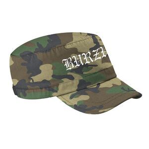 Burzum Camo Logo Cap / Green